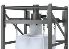 Bulk Bag Filler with Manual Loop Hangers