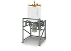 Customer-supplied Hoist Loading Bulk Bag Discharger