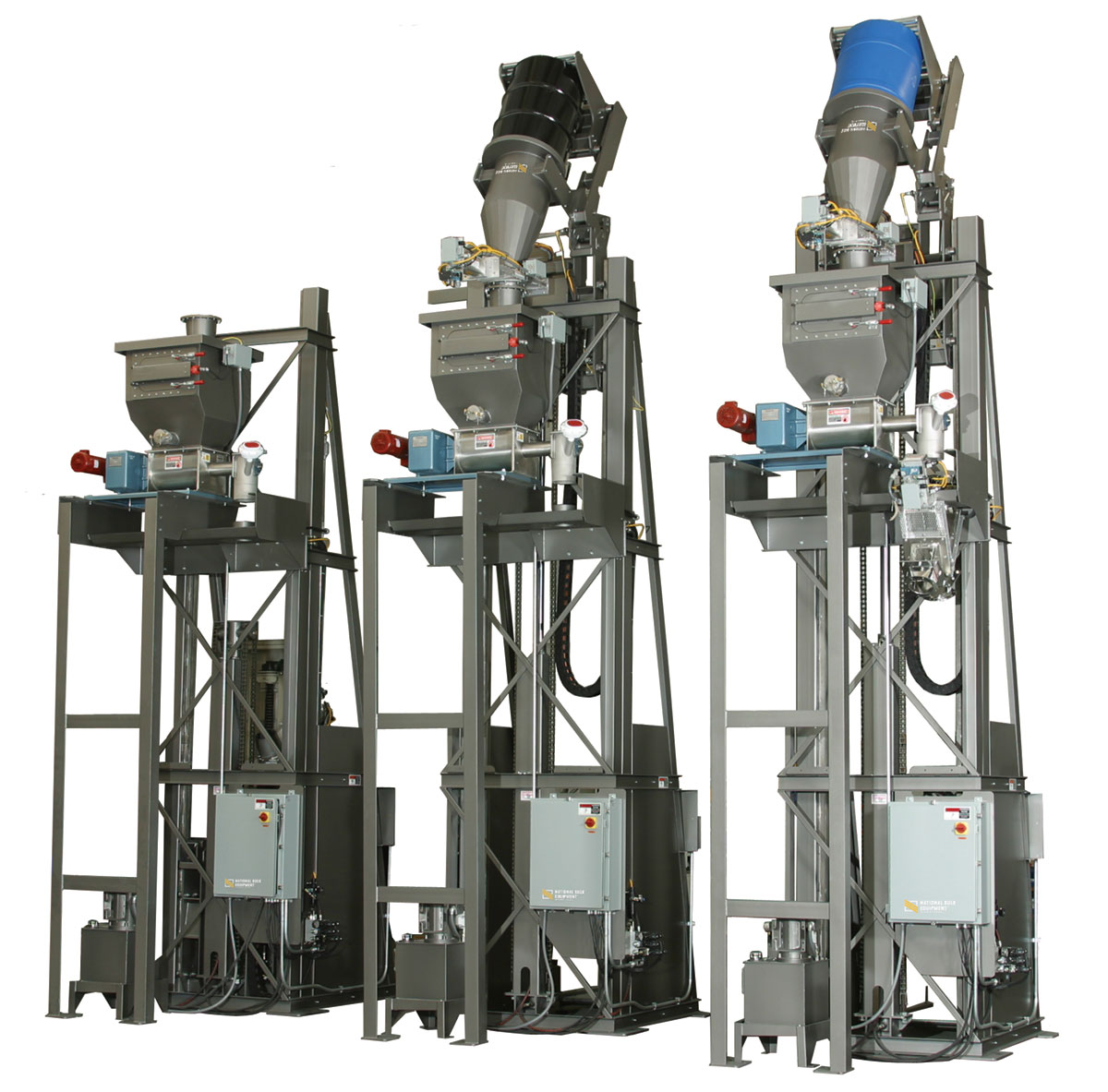 Drum Dischargers, Lift & Dump Drum Unloaders National Bulk Equipment