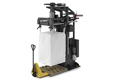 Bulk Bag Filler with Pedestal Base