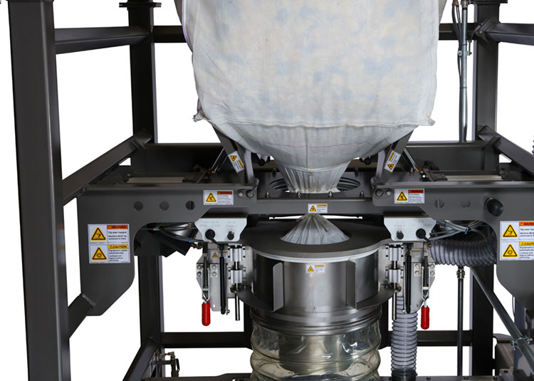 How do I contain dust in my bulk bag discharging operation? - Spiroflow