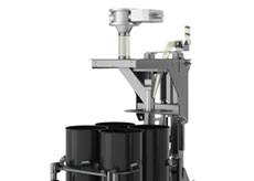 Drum Filler with Powered Height Adjustment