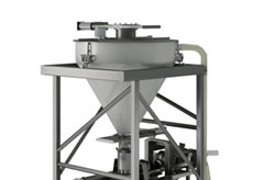 Bulk Material Filler with Pre-weigh Scale System