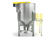 Industrial Bulk Material Mixer with Lifting Lugs