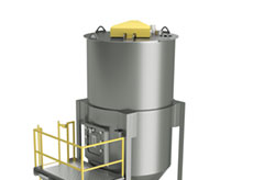 Top Loading Mixer with Vacuum Receiver